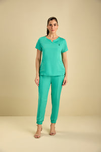 Scrub Feminino Fabiana - Verde Jade