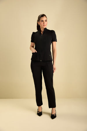 Scrub Feminino Amanda - Preto