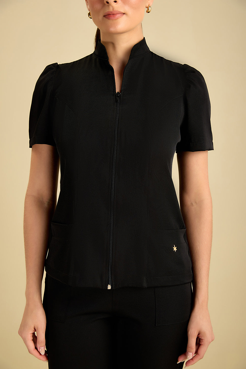Scrub feminino Amanda cor preto - foto 5