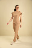 Scrub feminino Julia Premium cor caqui - foto 2