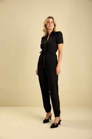 Macacão Feminino Lorena - Preto