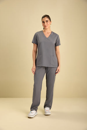 Scrub Feminino Juliana - Grafite