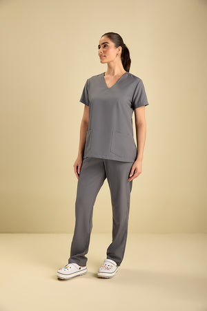 Scrub Feminino Juliana - Grafite