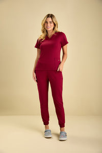 Scrub Feminino Anny - Vinho