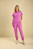Scrub feminino Anny cor uva - foto 4