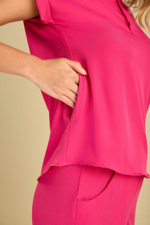 Scrub Feminino Olívia - Pink
