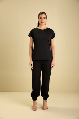 Scrub feminino Kelly - Preto