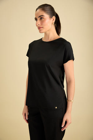 Scrub feminino Kelly - Preto