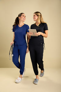 Scrub feminino Agata - Preto