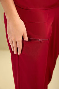 Scrub Feminino Kelly - Vinho