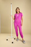 Scrub feminino Agata cor uva - foto 1