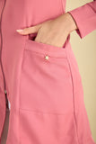 Jaleco feminino Salete cor rosê - foto 4