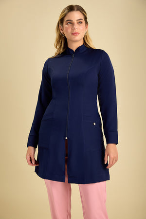 Jaleco Feminino Salete - Marinho