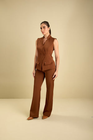 Conj. Feminino Melissa - Chocolate