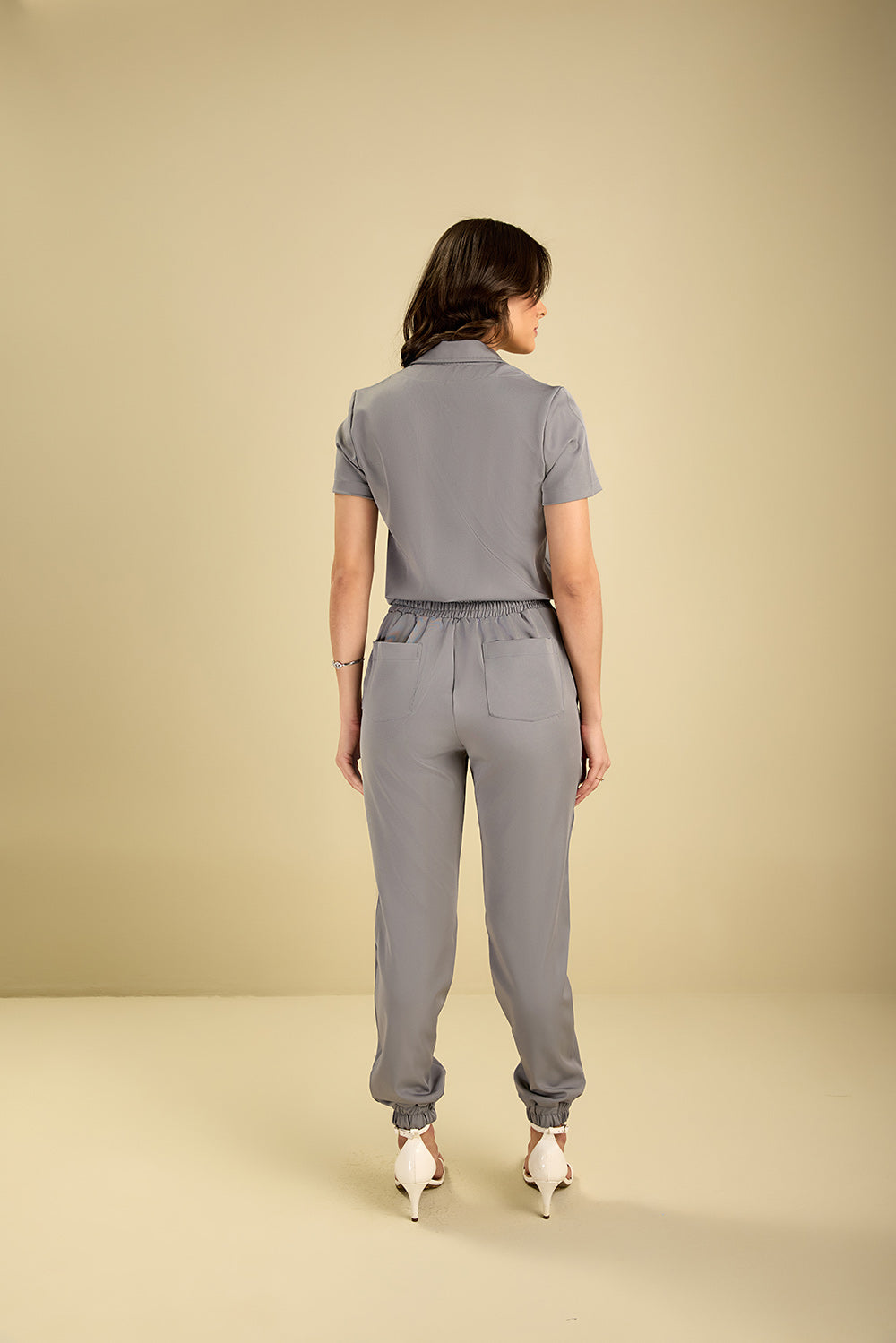 Scrub feminino Patrícia cor cinza - foto 6