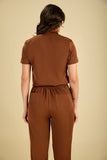 Scrub feminino Patrícia cor chocolate - foto 8