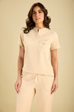 Scrub feminino Layra cor areia - foto 3