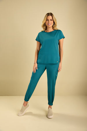 Scrub Feminino Kelly - Petroleo