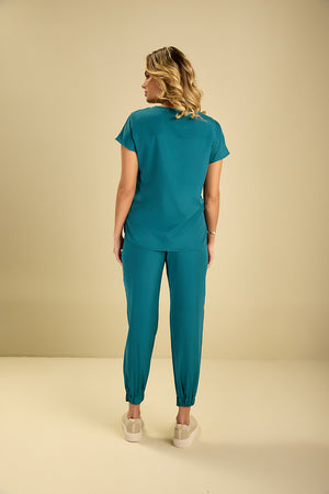 Scrub Feminino Kelly - Petroleo