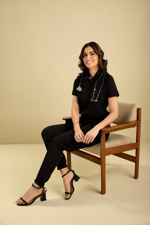 Scrub feminino Patricia - Preto