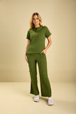 Scrub feminino Layra cor verde militar - foto 2