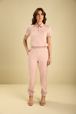 Scrub feminino Patricia - Nude