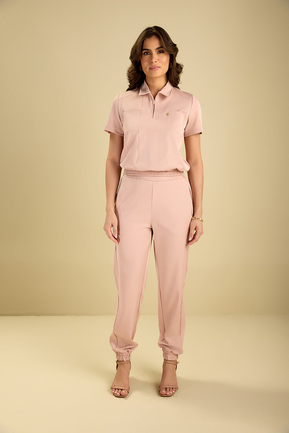 Scrub feminino Patrícia cor nude - foto 2