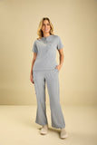 Scrub feminino Layra cor cinza - foto 3