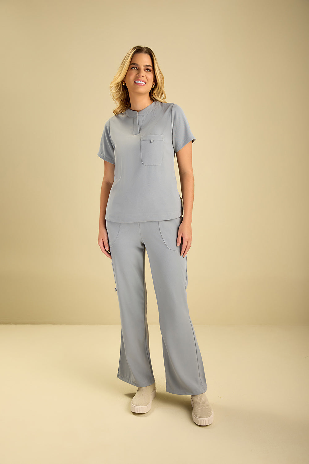 Scrub feminino Layra cor cinza - foto 5