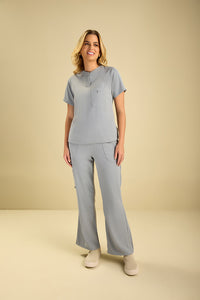 Scrub Feminino Layra - Cinza