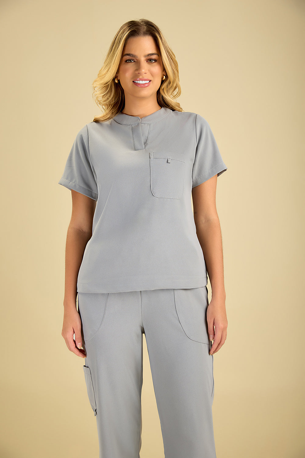 Scrub feminino Layra cor cinza - foto 6