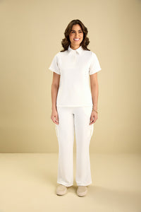 Scrub Feminino Viviane - Branco