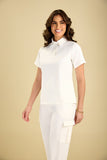 Scrub feminino Viviane cor branco - foto 6
