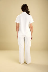 Scrub Feminino Viviane - Branco