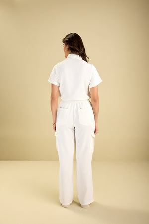 Scrub Feminino Viviane - Branco