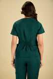 Scrub feminino Eloá cor verde militar - foto 6