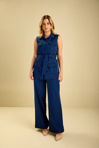 Scrub feminino Nazare - Marinho