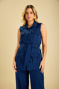 Scrub feminino Nazare - Marinho