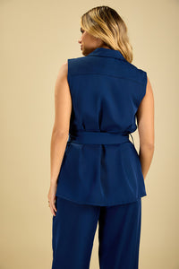 Scrub feminino Nazare - Marinho