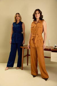 Scrub feminino Nazare - Avelã