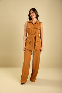 Scrub feminino Nazare - Avelã