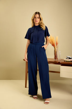 Calça feminina Marcela - Marinho