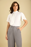 Blusa feminina Mônica cor branco - foto 6
