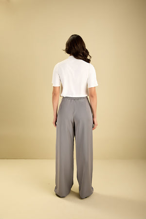 Calça feminina Marcela  - Cinza