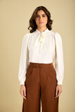 Calça feminina Marcela cor chocolate - foto 6