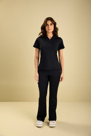 Scrub Feminino Anastacia - Preto