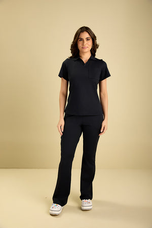 Scrub Feminino Anastacia - Preto
