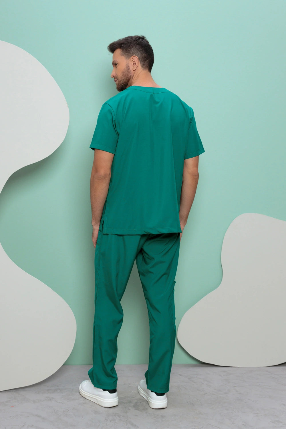 Scrub masculino João cor verde escuro - foto 4