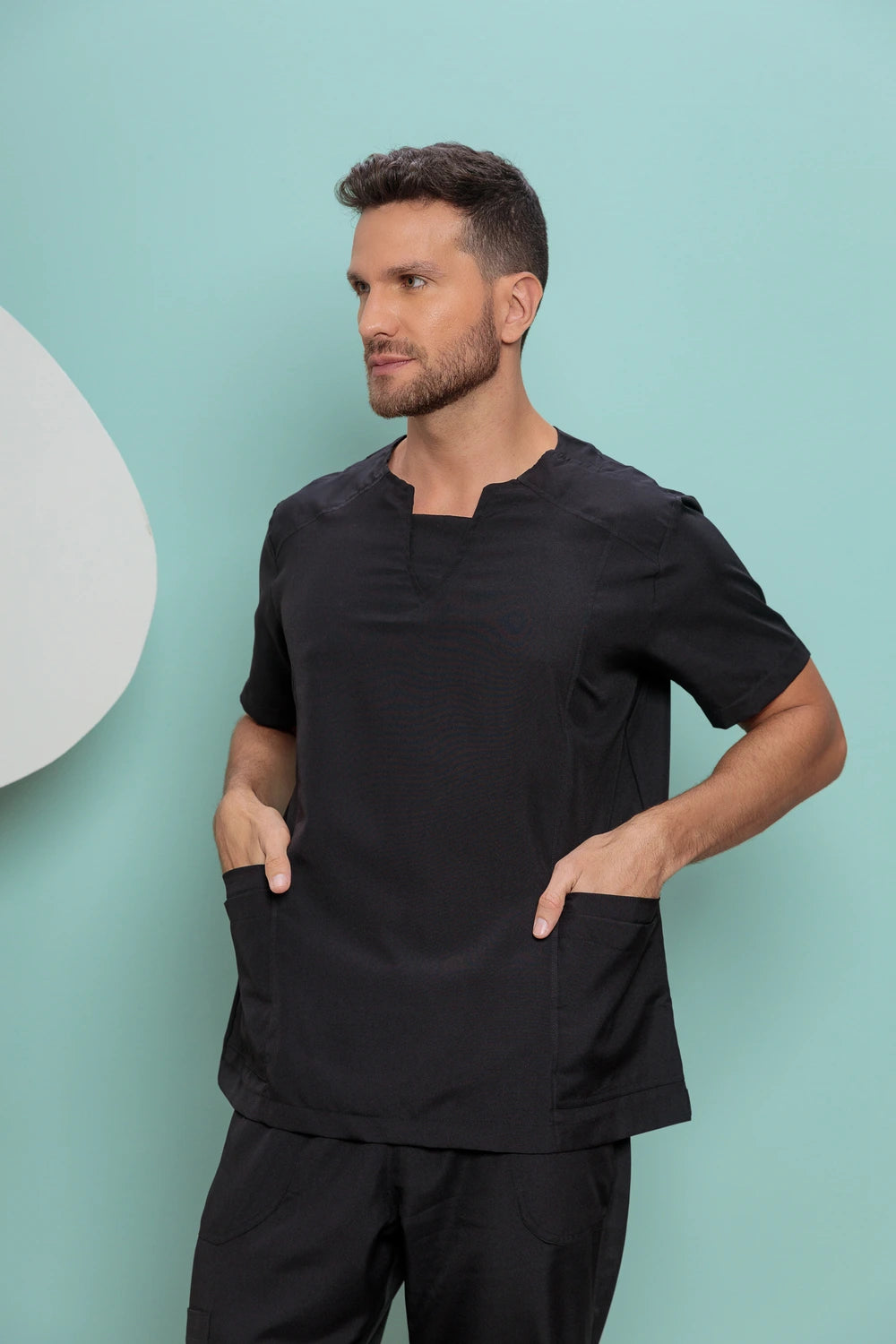 Scrub masculino Josué cor preto - foto 3