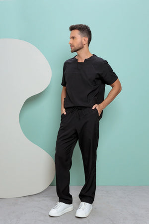 Scrub Masculino Josué - Preto